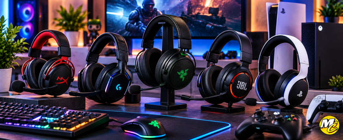 Os 10 Melhores Headsets Gamer de 2026: Custo-Benefício, PC, PS5 e Xbox