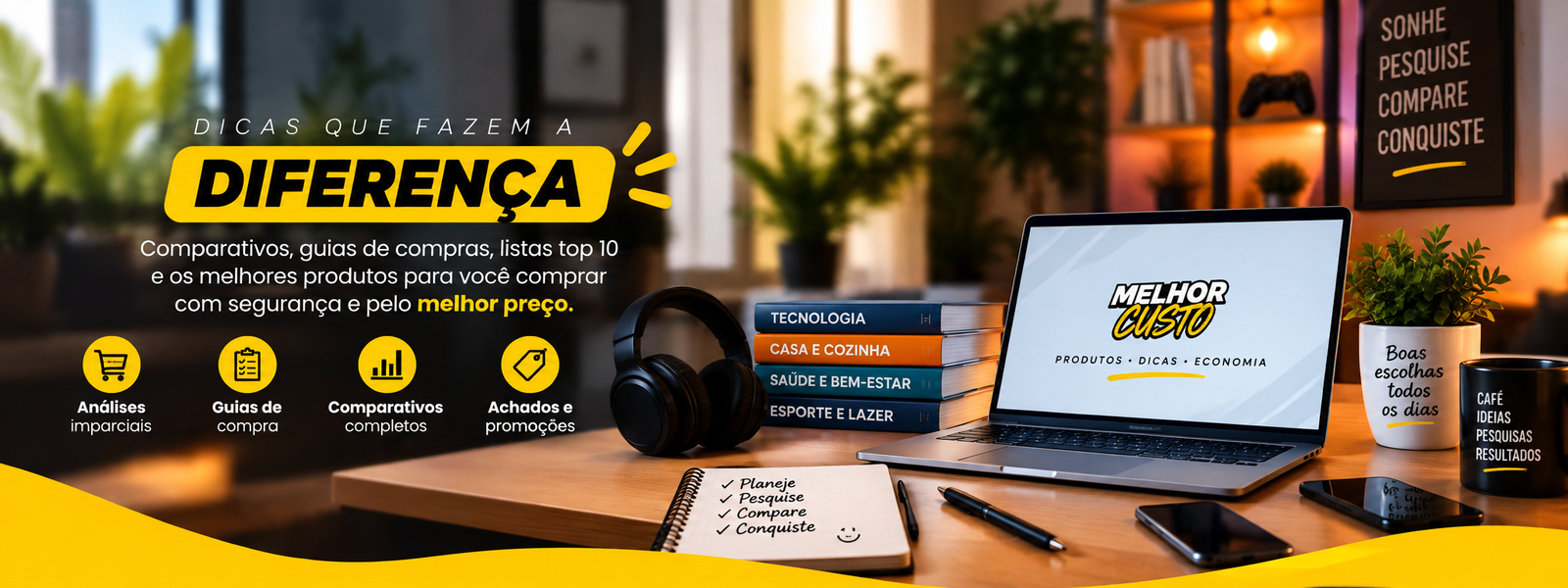O Melhor Custo - comparativos, guias de compra, análises e promoções