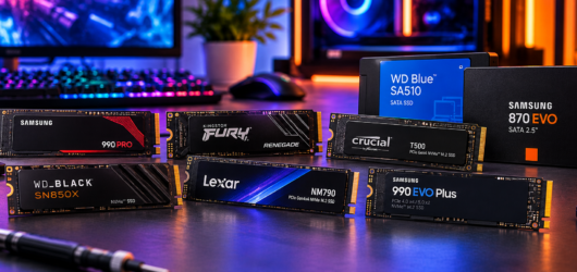 Os 10 Melhores SSDs de 2026: Velocidade, Desempenho e Custo-Benefício