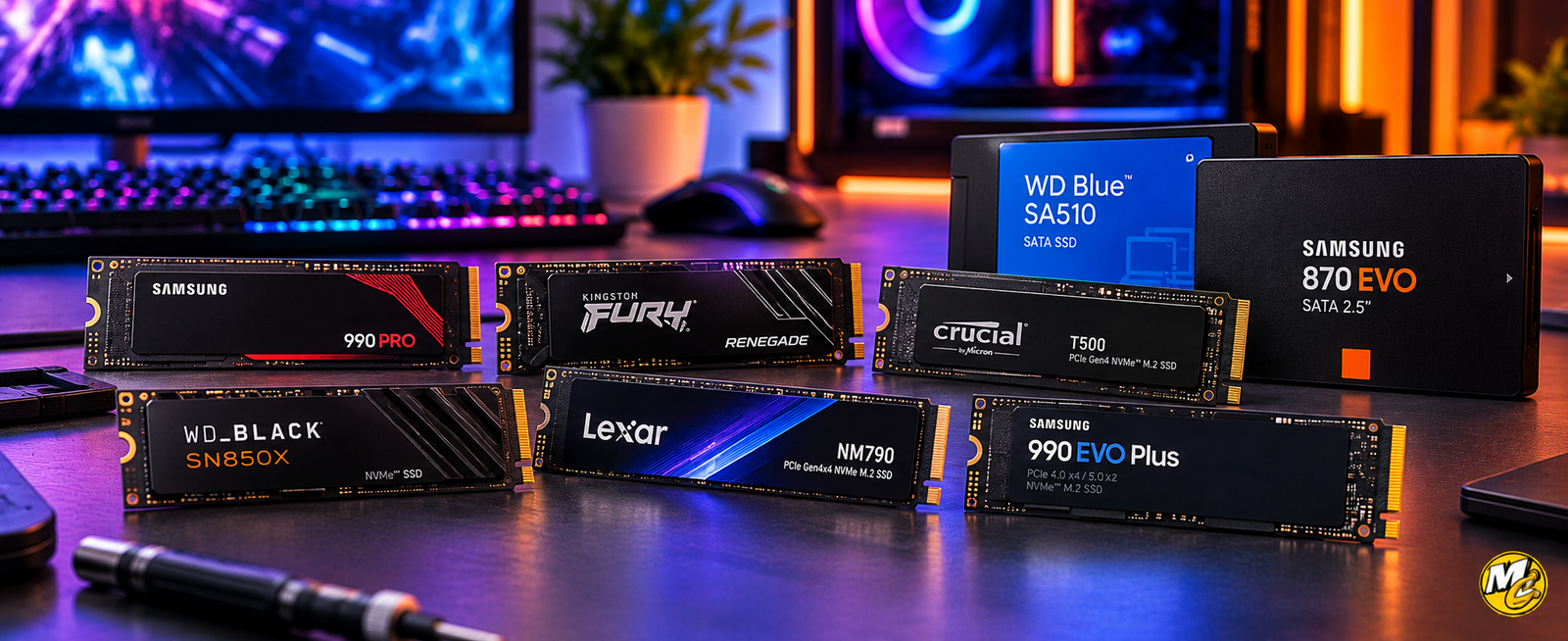 Os 10 Melhores SSDs de 2026: Velocidade, Desempenho e Custo-Benefício